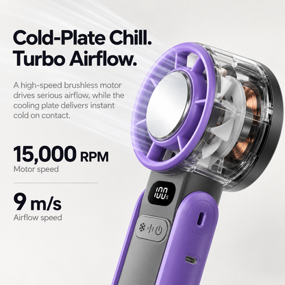 Zephyra Pro Turbo Handheld Fan