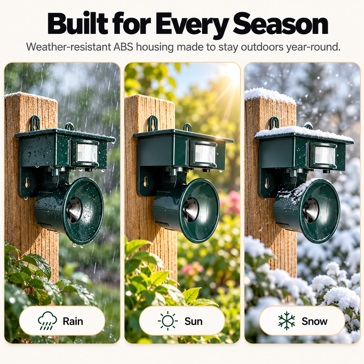 Perchless Solar Bird-Repeller