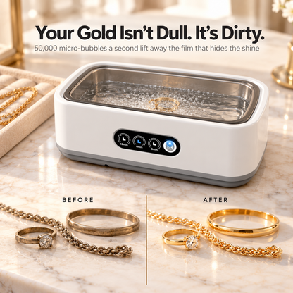 Glintora Ultrasonic Jewelry Cleaner