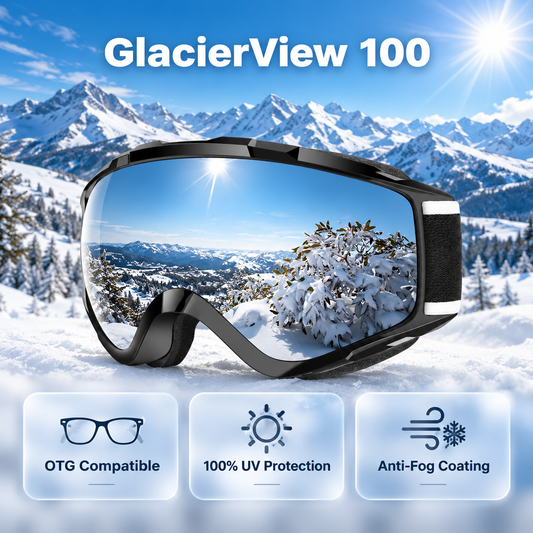 Glacier-View 100 Ski & Snowboard Goggles