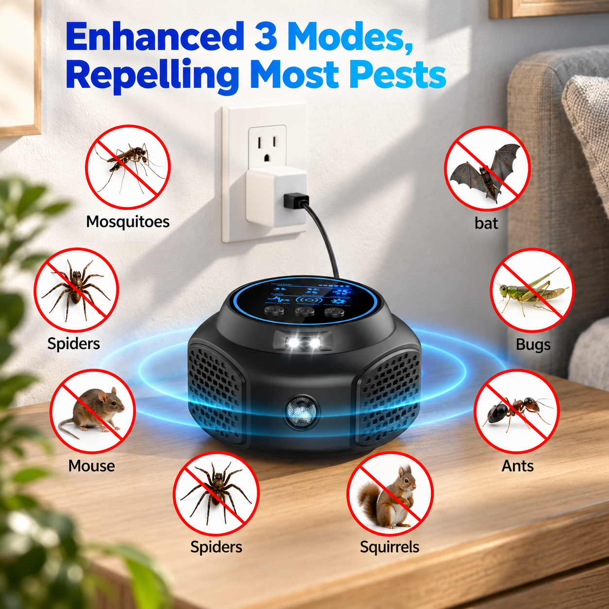 PestShield Pro — Ultrasonic Mouse Repellent