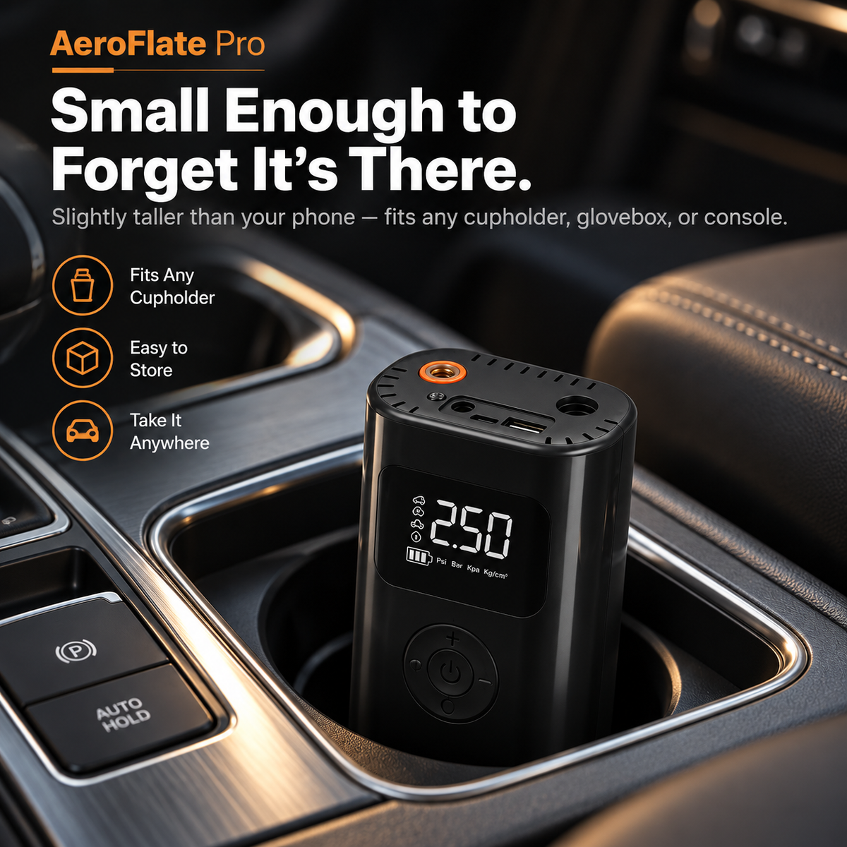 AeroFlate Pro – 150PSI Portable Digital Tire Inflator