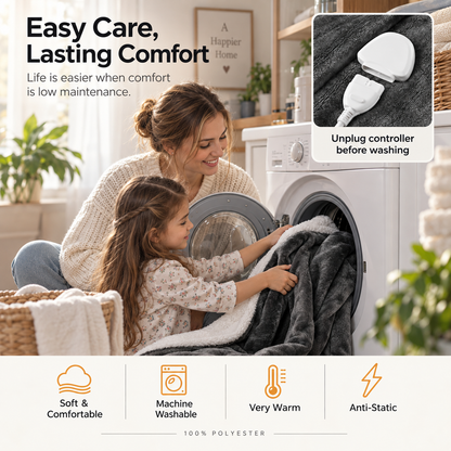HeatHaven Electric Heated Blanket