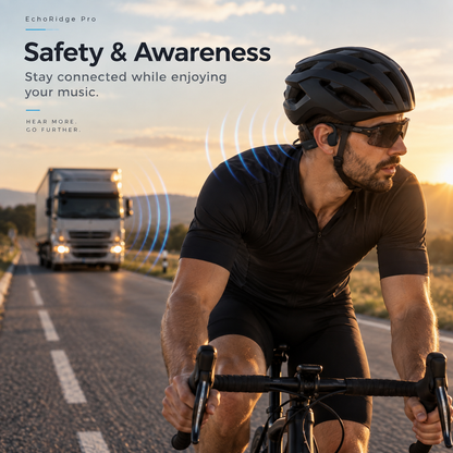 EchoRidge Pro — Open-Ear Bone Conduction Headphones