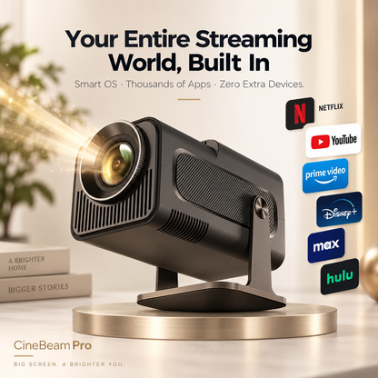 CineBeam Pro Portable 1080p HD Mini Projector
