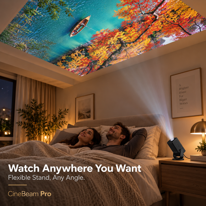 CineBeam Pro Portable 1080p HD Mini Projector