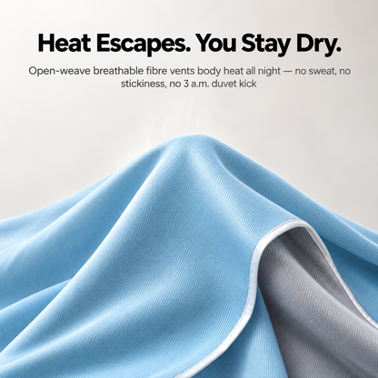 FrostVeil Ice Silk Cooling Blanket