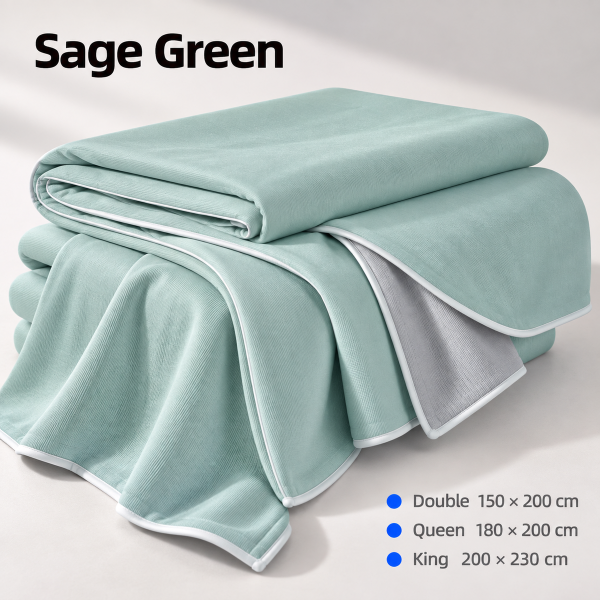 FrostVeil Ice Silk Cooling Blanket