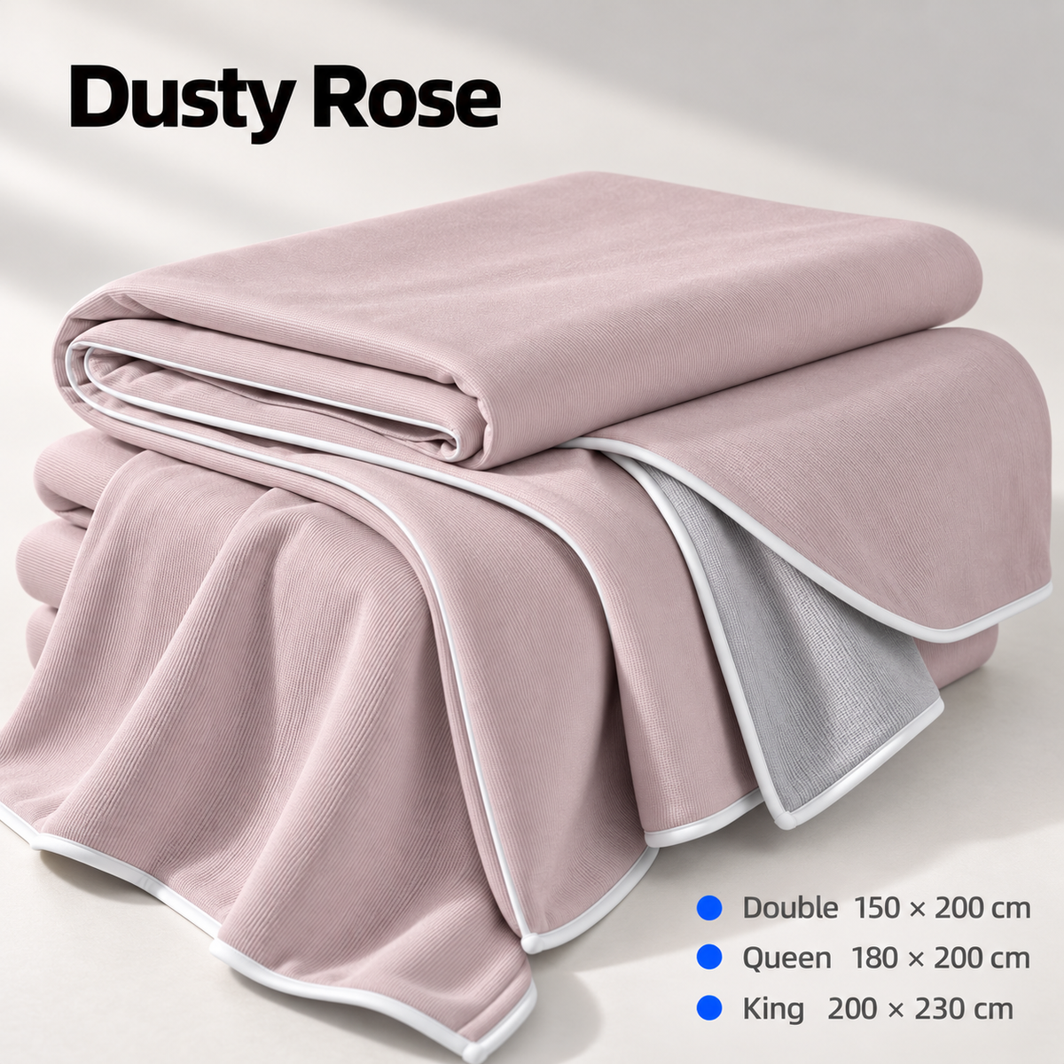 FrostVeil Ice Silk Cooling Blanket