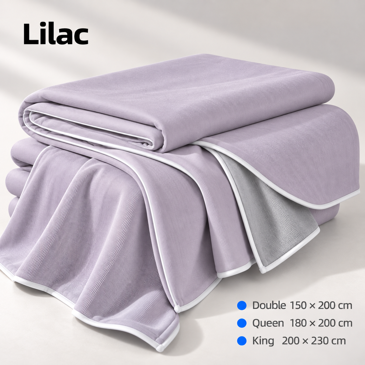 FrostVeil Ice Silk Cooling Blanket