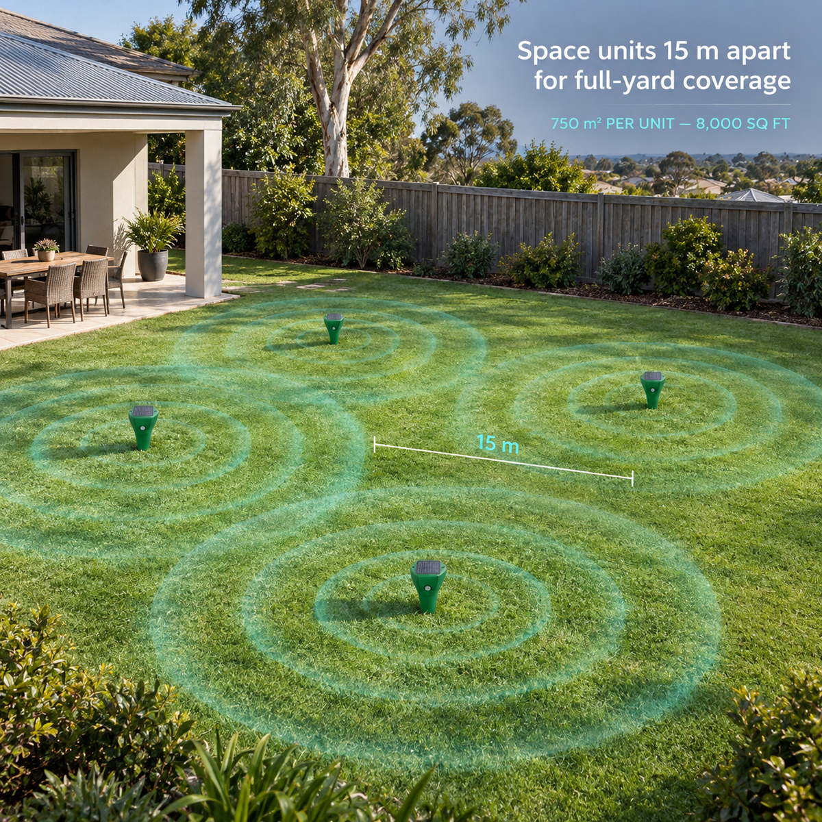 GroundWave Pro Solar Snake-Repeller
