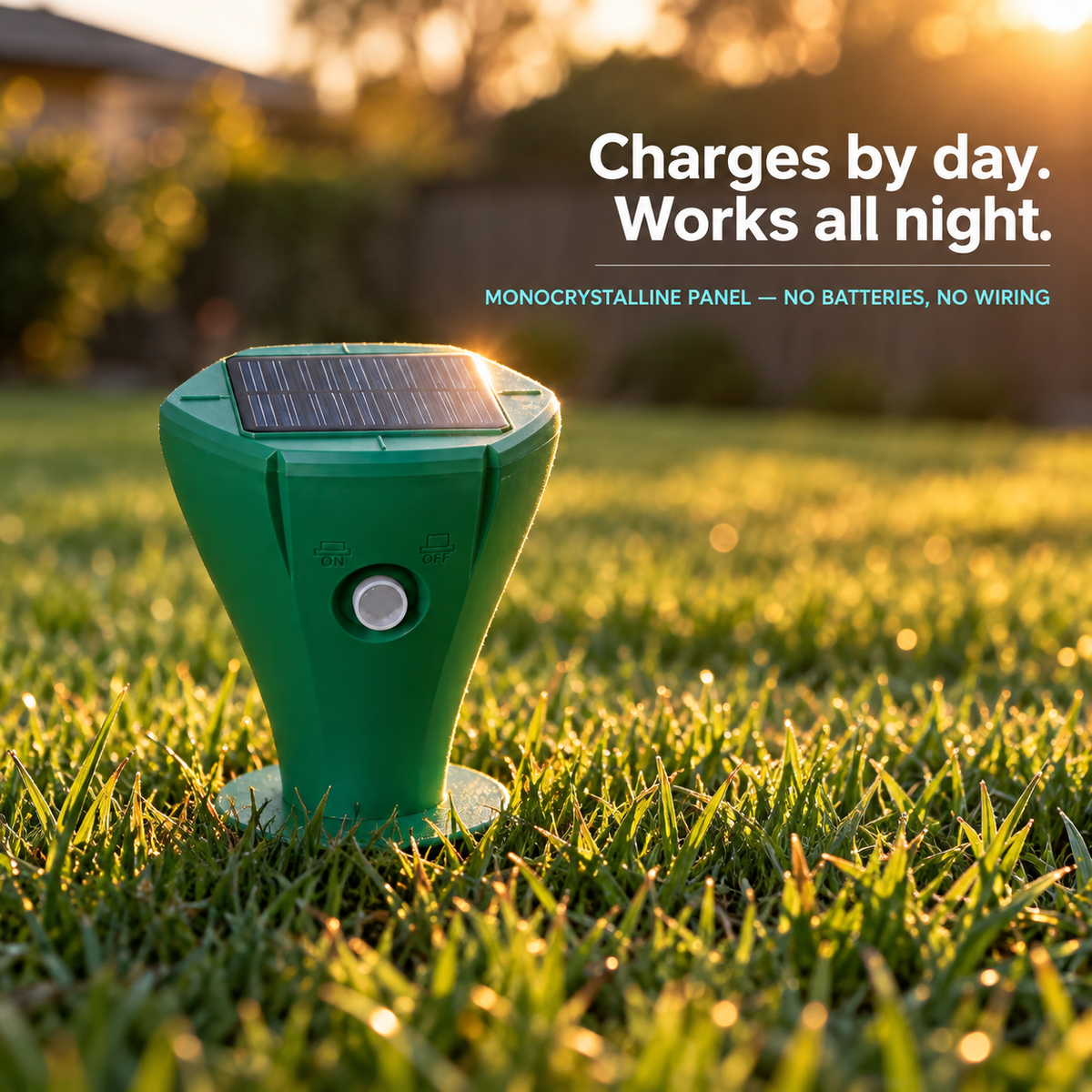 GroundWave Pro Solar Snake-Repeller