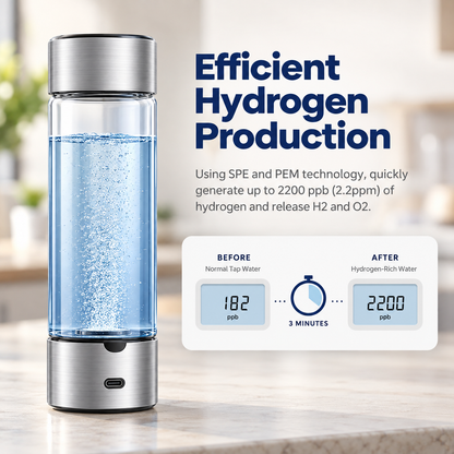 Hydrolux Pro — Hydrogen Water Bottle