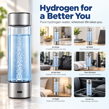 Hydrolux Pro — Hydrogen Water Bottle