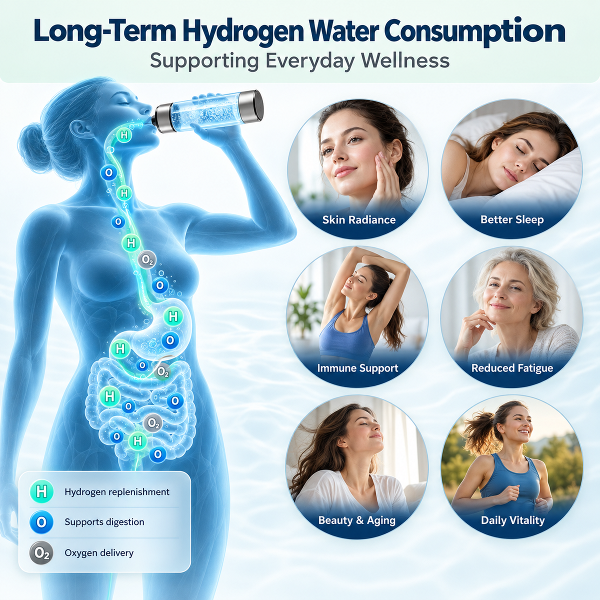 Hydrolux Pro — Hydrogen Water Bottle