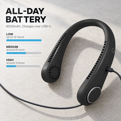AeroChill Pro Bladeless Neck Fan