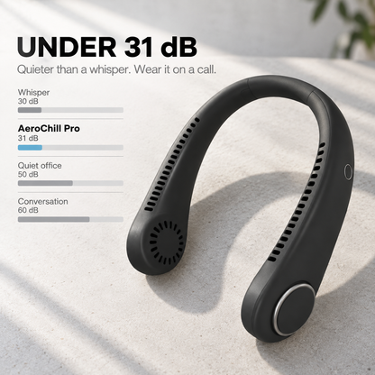 AeroChill Pro Bladeless Neck Fan