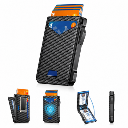 CardVault Pro RFID Blocking Pop Up Wallet