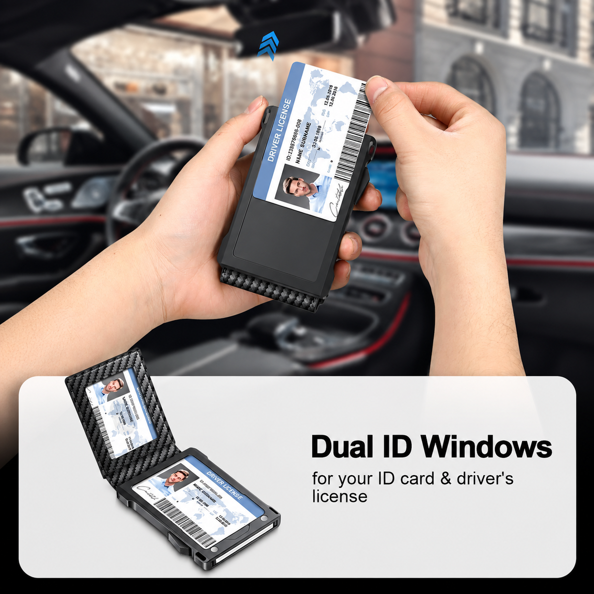 CardVault Pro RFID Blocking Pop Up Wallet