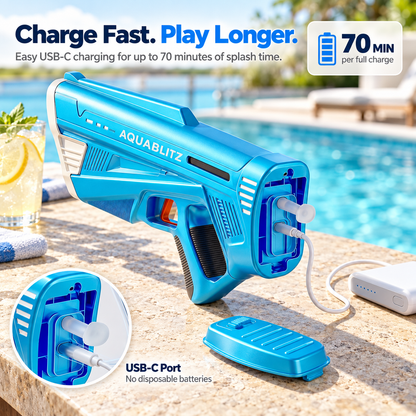 AquaBlitz Pro Electric Water Blaster