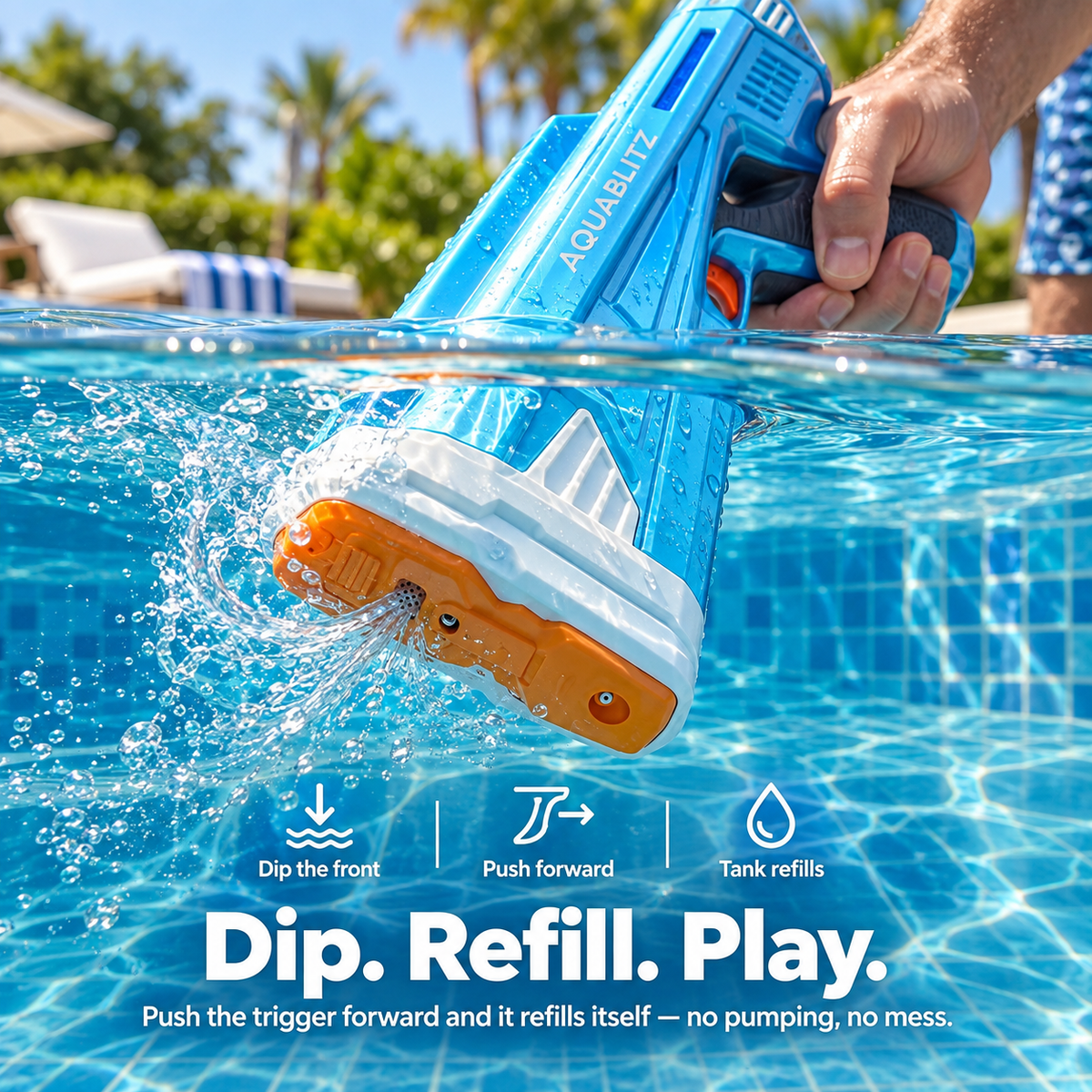 AquaBlitz Pro Electric Water Blaster