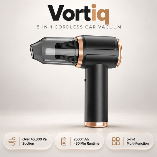 Vortiq 5-in-1 Cordless Car Vacuum