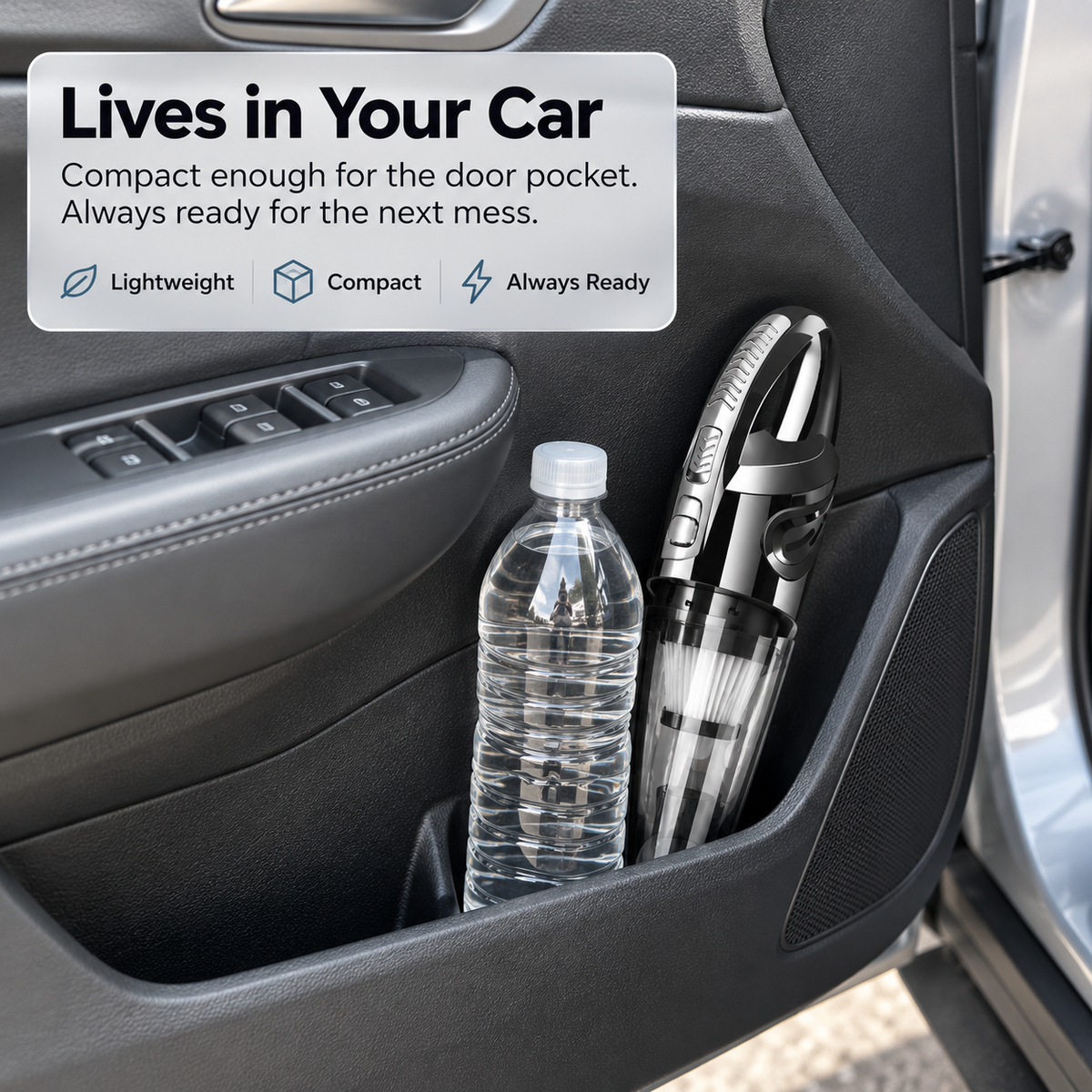 CabinSweep Cordless Car Vacuum | Handheld Mini Vacuum