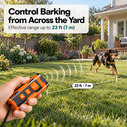 BarkHalt Pro Ultrasonic Anti-Bark Device | Handheld Dog Bark Deterrent