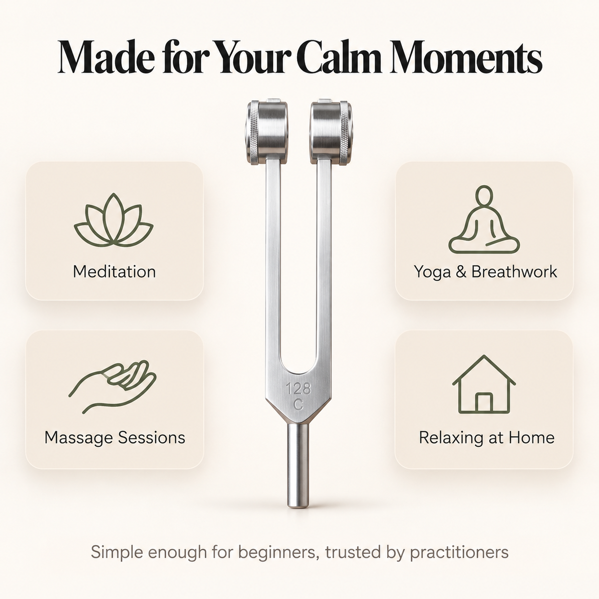 Vibrana Sound Therapy Tuning Fork Set