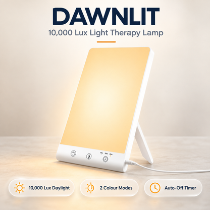 Dawnlit SAD Light Therapy Lamp - 10,000 Lux Daylight