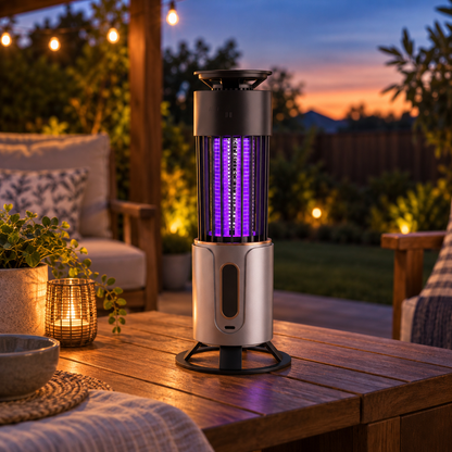 ZapNest 360° Mosquito Zapper | Chemical-Free UV Repellent
