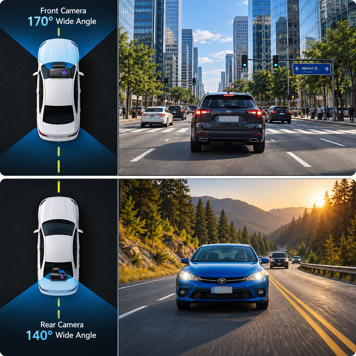 DriveGuard 4K Dual Dash Cam