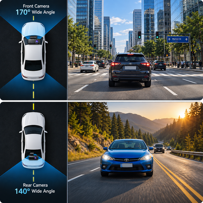DriveGuard 4K Dual Dash Cam
