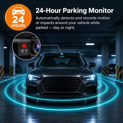 DriveGuard 4K Dual Dash Cam