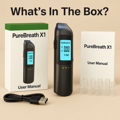 PureBreath X1 Digital Breathalyser