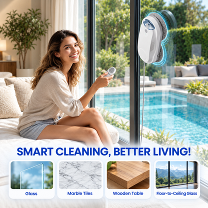 GlassGlide Pro Robotic Window Cleaner