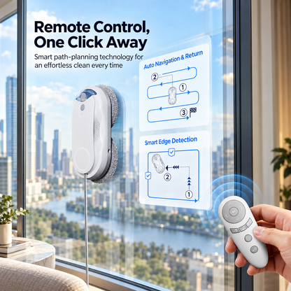 GlassGlide Pro Robotic Window Cleaner