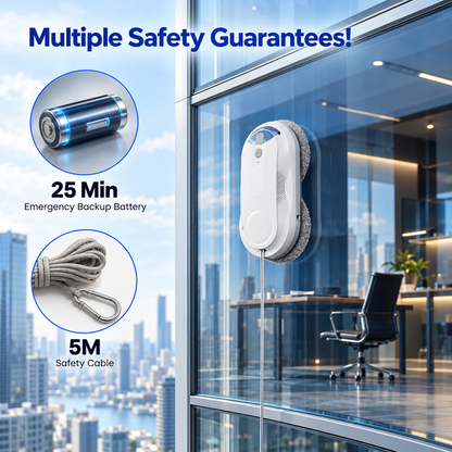 GlassGlide Pro Robotic Window Cleaner