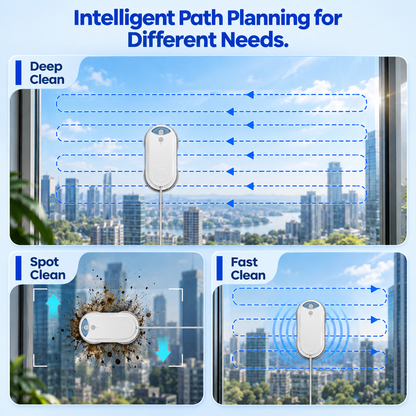 GlassGlide Pro Robotic Window Cleaner