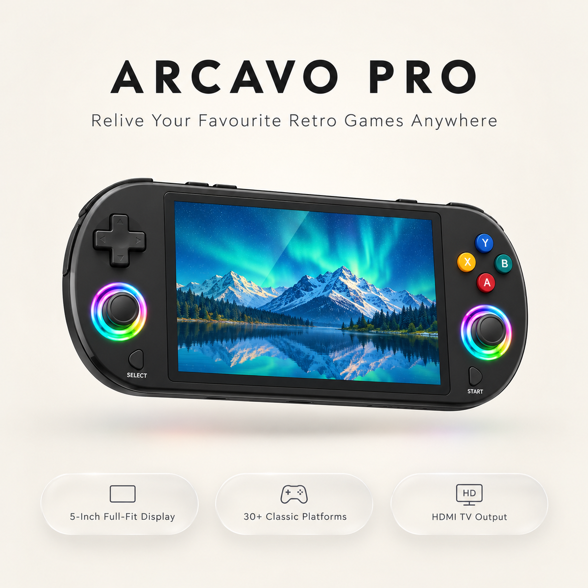 Arcavo Pro Retro Handheld Console