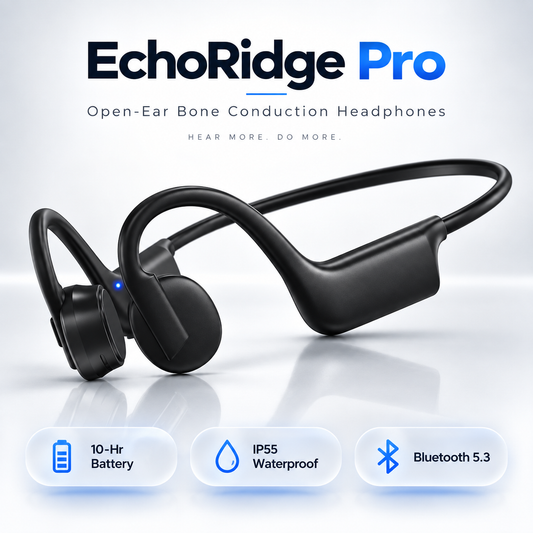EchoRidge Pro — Open-Ear Bone Conduction Headphones