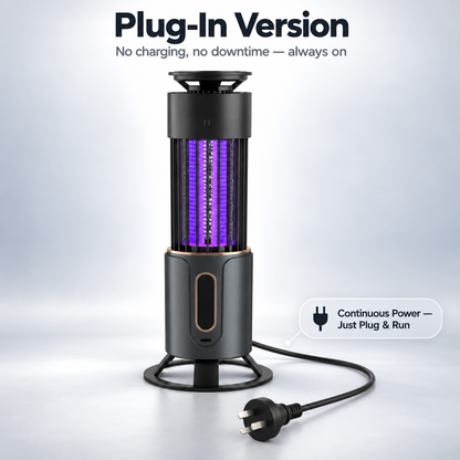 ZapNest 360° Mosquito-Zapper | Chemical-Free UV Repellent
