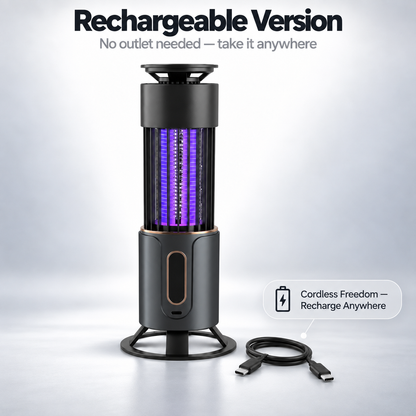 ZapNest 360° Mosquito-Zapper | Chemical-Free UV Repellent