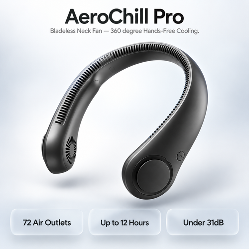 AeroChill Pro Bladeless Neck Fan
