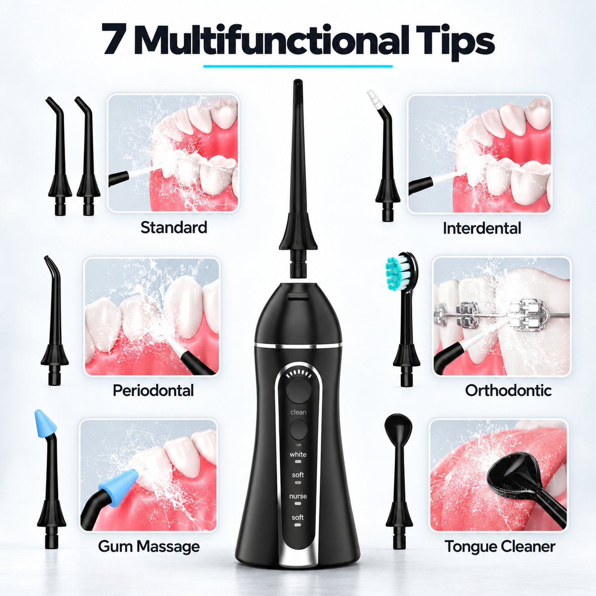AquaPulse Pro Cordless Water Flosser