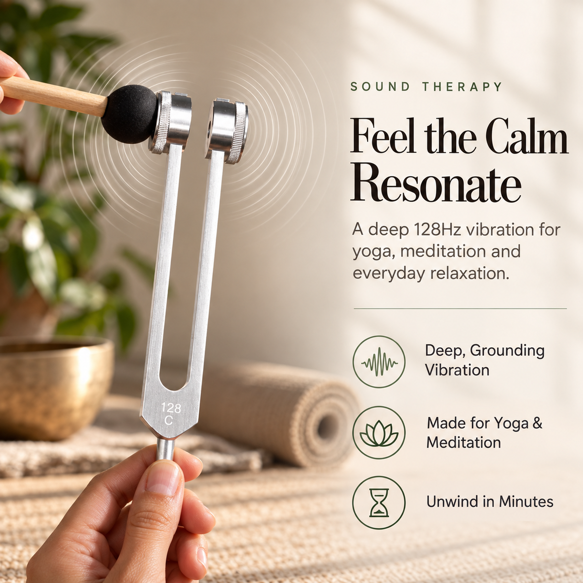 Vibrana Sound Therapy Tuning Fork Set