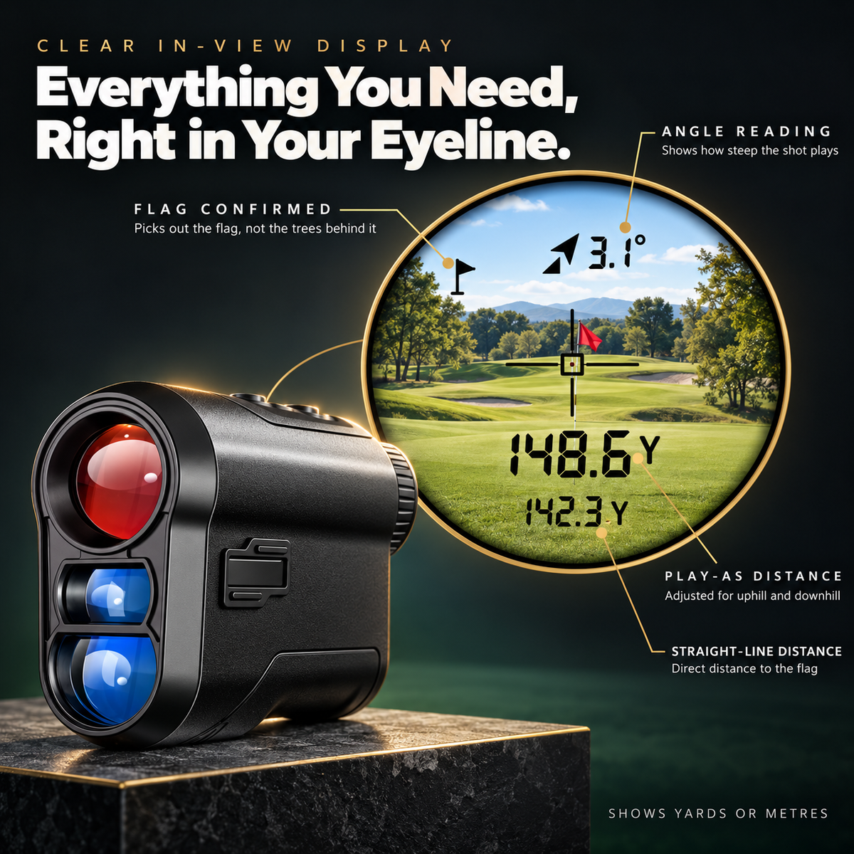 Caddora | Laser Golf-Rangefinder