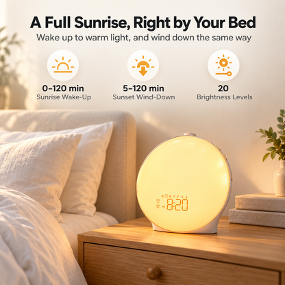 Solvane Sunrise Alarm Clock