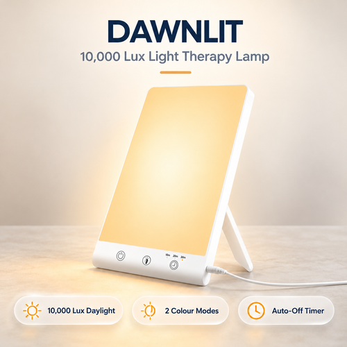 Dawnlit SAD Light Therapy Lamp | 10,000 Lux Daylight