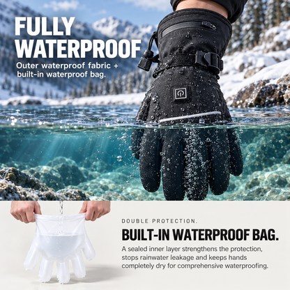 ThawGrip Pro Heated Gloves | Waterproof All-Finger Heating